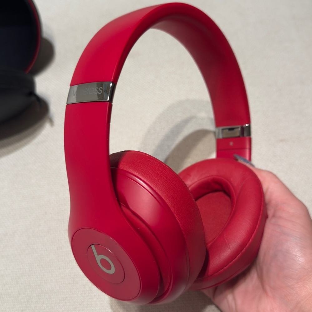 Beats Studio3 Red Wireless Headphones
